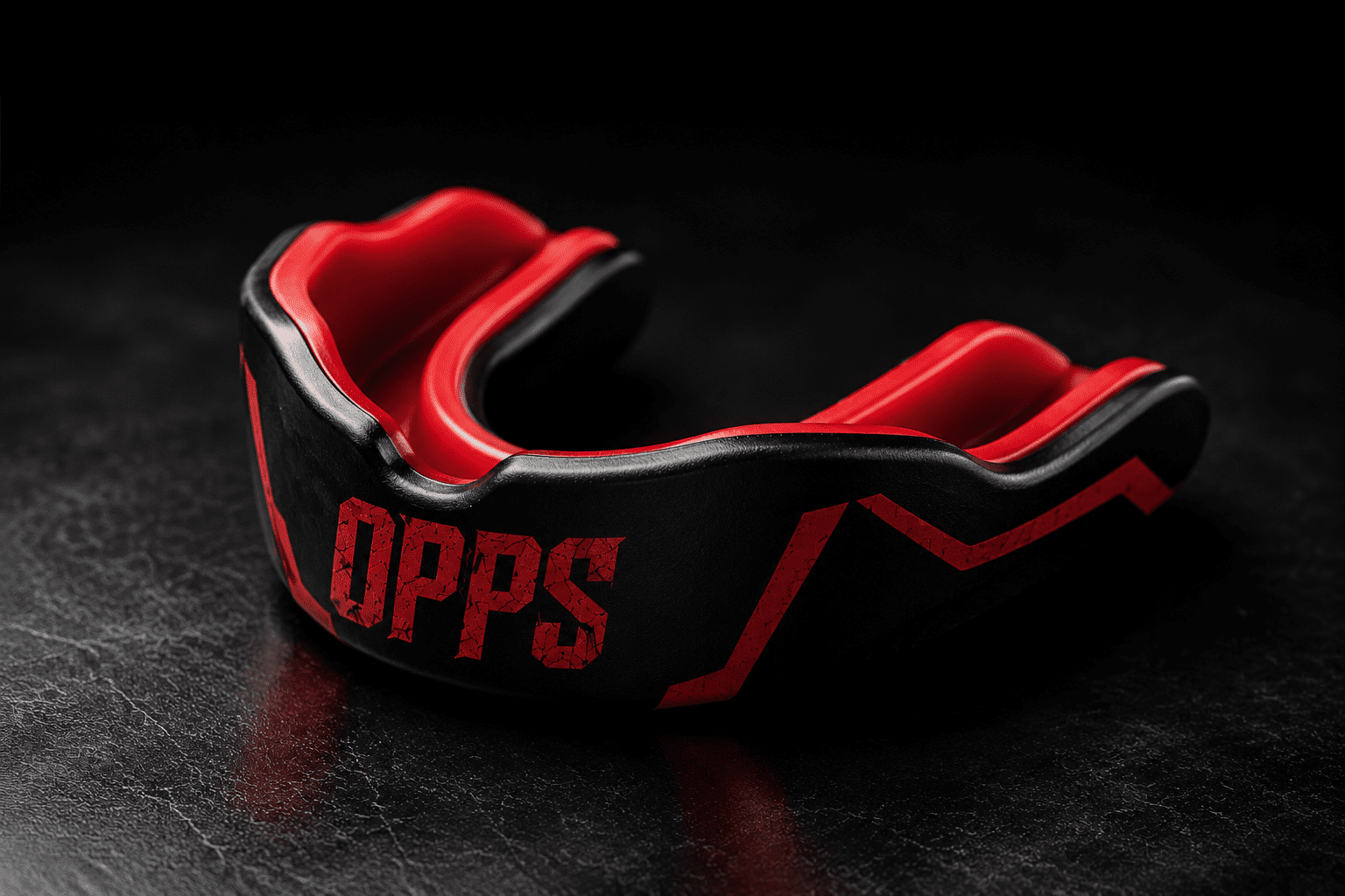 Protège-dents MMA OPPS Guard Pro coloris noir rouge